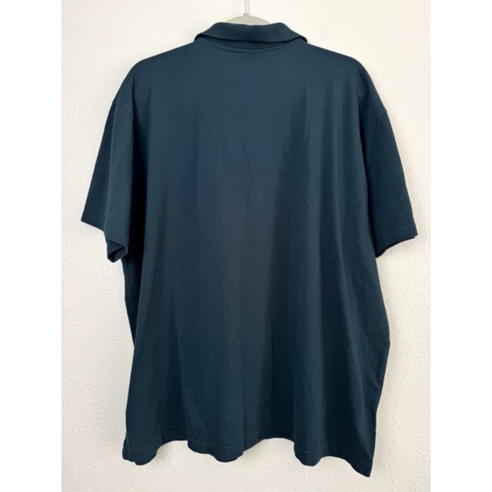 Columbia teal short sleeve polo shirt stretch cotton active fit XXL - Picture 5 of 9